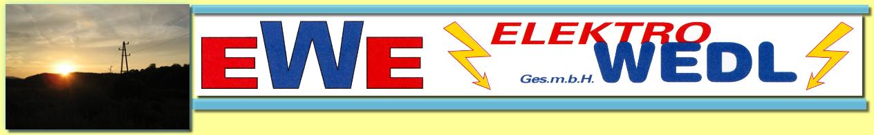 Logo EWE Elektro WEDL GesmbH