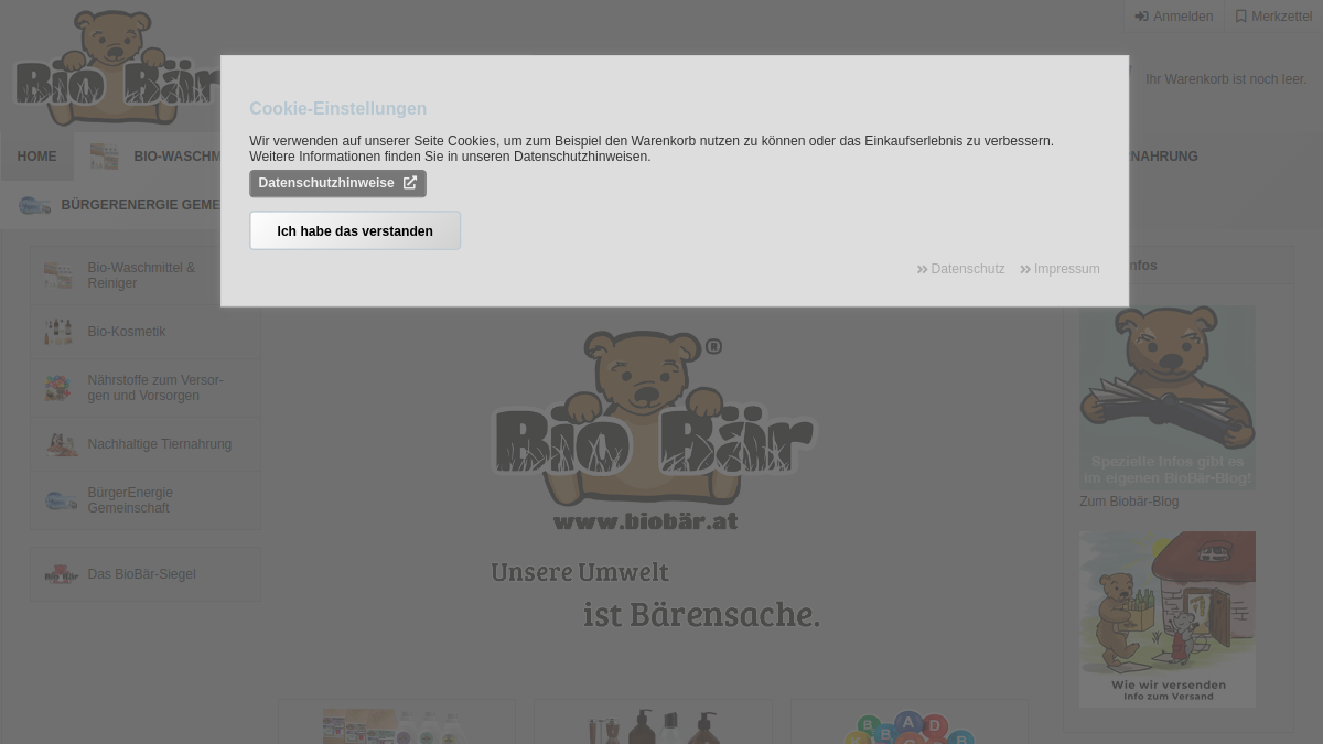 Ansicht von Bio Bär