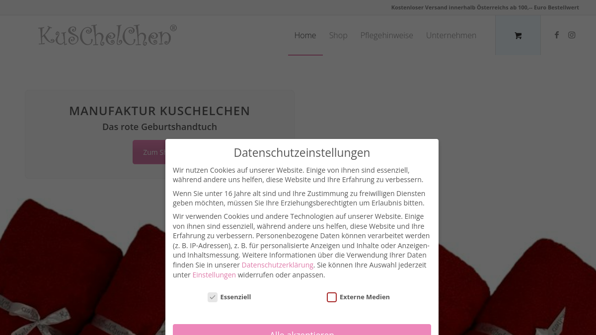 Ansicht von Kuschelchen